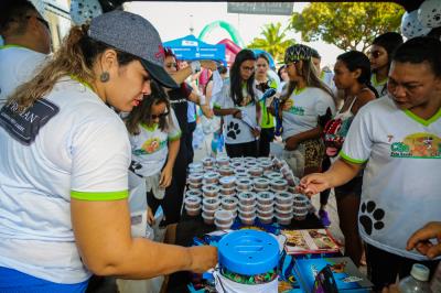 Domingo de lazer na Doca também teve caminhada para cães