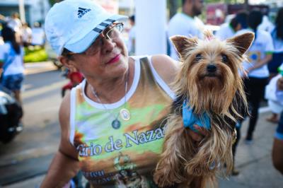 Domingo de lazer na Doca também teve caminhada para cães