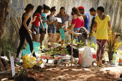 Iniciativa de moradores muda cenário na Marambaia