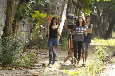 Iniciativa de moradores muda cenário na Marambaia