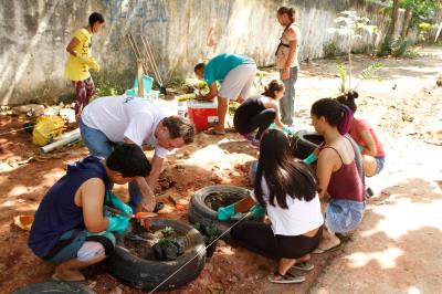 Iniciativa de moradores muda cenário na Marambaia