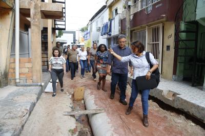 Moradores do Jurunas e Umarizal comemoram obras de drenagem