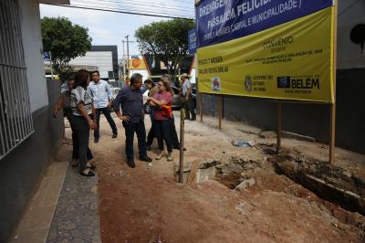 Moradores do Jurunas e Umarizal comemoram obras de drenagem