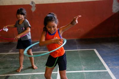 Professor do município promove inclusão em atividades físicas para alunos