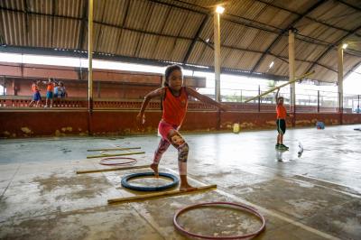 Professor do município promove inclusão em atividades físicas para alunos