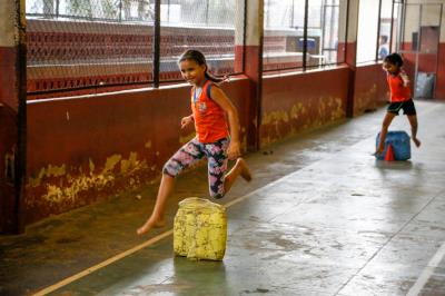 Professor do município promove inclusão em atividades físicas para alunos