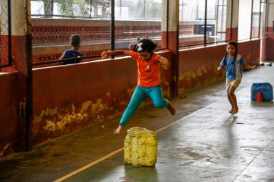 Professor do município promove inclusão em atividades físicas para alunos