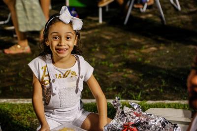 Chegada do novo ano enche de cor e luz o céu no Portal da Amazônia
