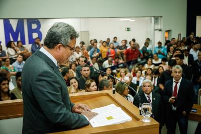 Mensagem da Prefeitura de Belém marca abertura do ano legislativo na Câmara Municipal