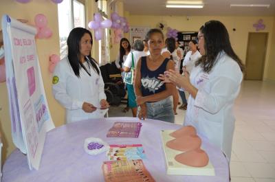 Unidade de Saúde do Telégrafo exibe exposição em referência à campanha Março Lilás