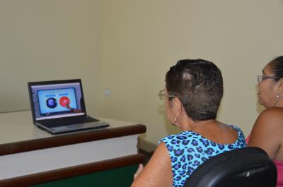 Unidade de Saúde do Telégrafo exibe exposição em referência à campanha Março Lilás