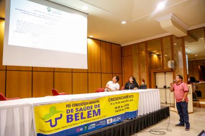 Encontros das Pré-Conferências de Saúde de Belém são encerrados