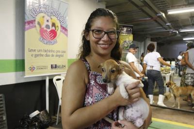 Feira de adoção de cães e gatos repete sucesso na 37ª edição
