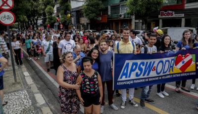 Caminhada abre programação alusiva ao Dia Internacional da Síndrome de Down