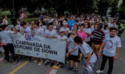 Caminhada abre programação alusiva ao Dia Internacional da Síndrome de Down