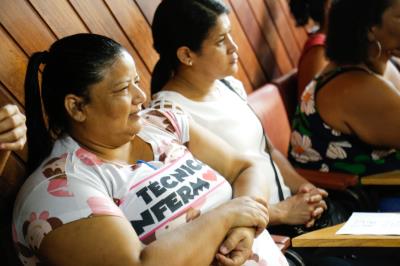 Merendeiras aprovadas em processo seletivo da Semec são capacitadas