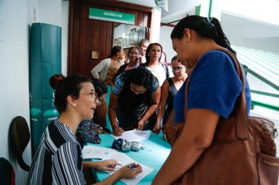 Merendeiras aprovadas em processo seletivo da Semec são capacitadas