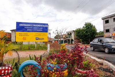 Drenagem e pavimentação da Passagem Santa Clara