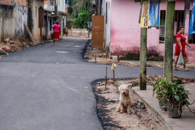 Drenagem e pavimentação da Passagem Santa Clara