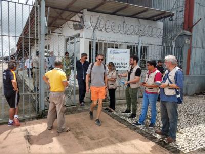 Navio francês chega a Belém e turistas são recepcionados pela Prefeitura de Belém