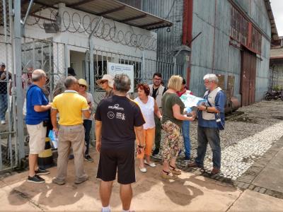 Navio francês chega a Belém e turistas são recepcionados pela Prefeitura de Belém