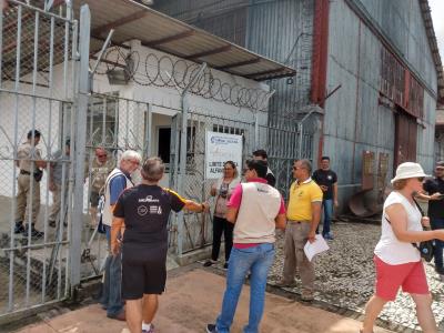 Navio francês chega a Belém e turistas são recepcionados pela Prefeitura de Belém