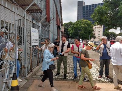 Navio francês chega a Belém e turistas são recepcionados pela Prefeitura de Belém