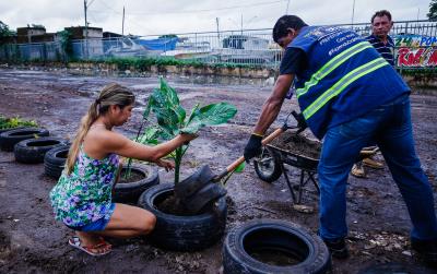 Parceria entre Prefeitura e comunidade fecha ponto de descarte irregular na Condor