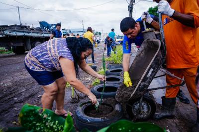 Parceria entre Prefeitura e comunidade fecha ponto de descarte irregular na Condor