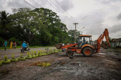 Parceria entre Prefeitura e comunidade fecha ponto de descarte irregular na Condor