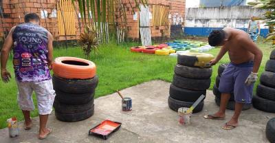 Parceria entre Prefeitura e comunidade elimina mais um ponto de descarte em Belém