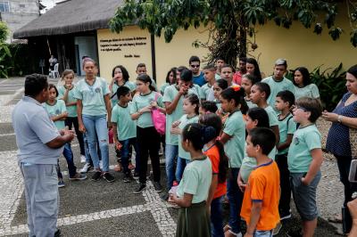 Estudantes da Escola Parque Bolonha visitam pontos turísticos de Belém