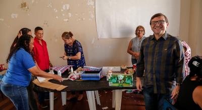 Empreendimento feminino faz parte do encerramento das oficinas de artesanato da Combel