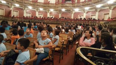 Concerto Didático reúne 600 estudantes da rede municipal no Theatro da Paz