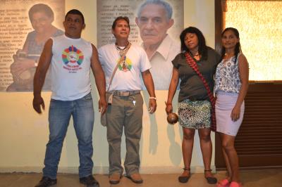 Em Icoaraci, Escola Liceu recebe etnia marajoara e antecipa programação do Dia do Índio