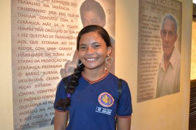 Em Icoaraci, Escola Liceu recebe etnia marajoara e antecipa programação do Dia do Índio