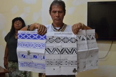 Em Icoaraci, Escola Liceu recebe etnia marajoara e antecipa programação do Dia do Índio