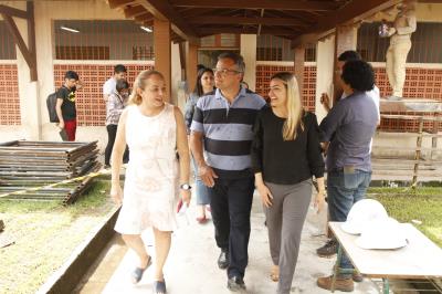 Reforma da escola Antônio Carvalho Brasil recebe investimento de R$ 467 mil