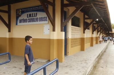 Reforma da escola Antônio Carvalho Brasil recebe investimento de R$ 467 mil