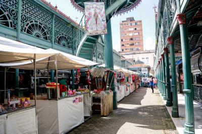 Feira de produtos artesanais movimenta o Mercado Francisco Bolonha