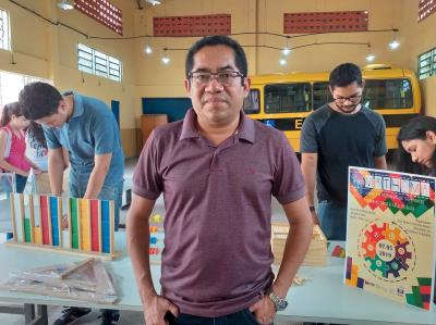 Jogos matemáticos estimulam alunos da escola Ruy da Silveira Brito