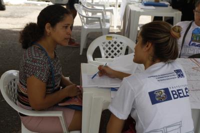 Programa Prefeitura no Bairro segue levando atendimento aos moradores do Guamá