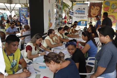 Programa Prefeitura no Bairro segue levando atendimento aos moradores do Guamá