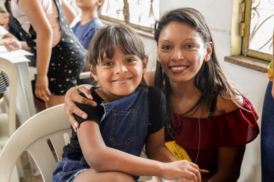 Crianças atendidas no Creas Ilka Brandão ganham programação lúdica