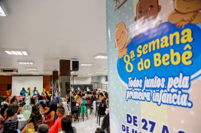 Prefeitura promove baby chá coletivo para mais de 100 gestantes