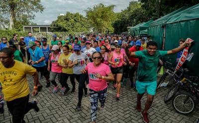 Corrida e Caminhada dos NASF’s leva mais de 600 pessoas ao Parque do Utinga