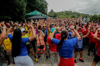 Corrida e Caminhada dos NASF’s leva mais de 600 pessoas ao Parque do Utinga