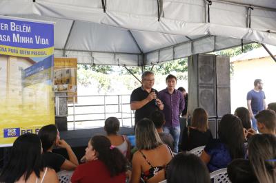 Prefeitura de Belém entrega 304 unidades do residencial Portal do Tenoné