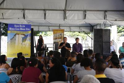 Prefeitura de Belém entrega 304 unidades do residencial Portal do Tenoné