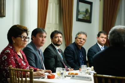 Prefeitura de Belém recebe visita de representantes nacionais da Caixa Econômica